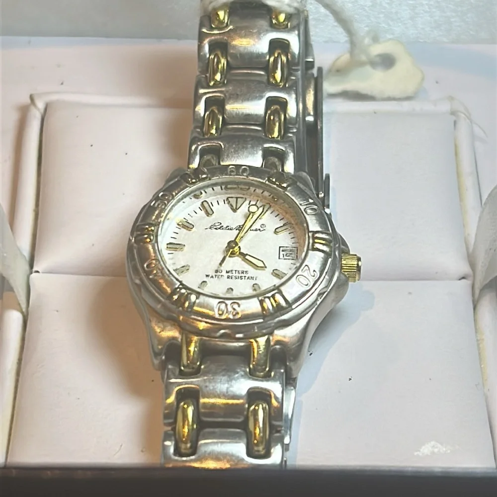 Eddie Bauer‎ Silver and Gold Women's Watch